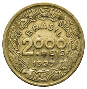 obverse: BRASILE 2000 Reis 1939