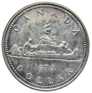 obverse: CANADA 1 Dollaro argento 1972