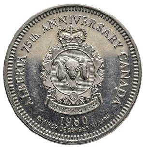 obverse: CANADA Gettone 1 dollaro Alberta