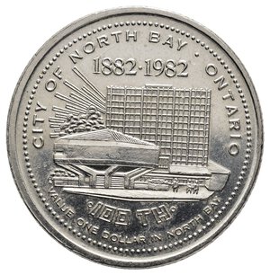 obverse: CANADA Gettone 1 dollaro Ontario