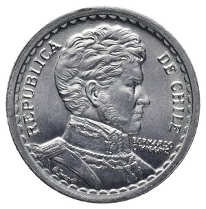 reverse: CILE  1 Peso 1954