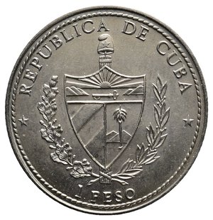 reverse: CUBA 1 Peso Juan De La Cosa 1990