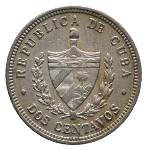 reverse: CUBA 2 centavos 1915