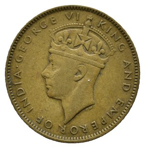 reverse: HONDURAS - George VI - 5 Cents 1945