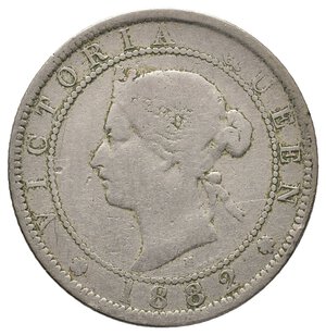 reverse: JAMAICA - Victoria queen - 1 Penny 1882