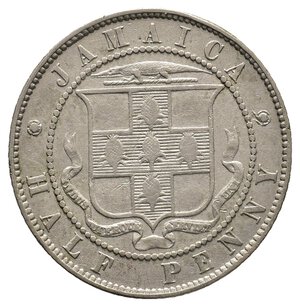 obverse: JAMAICA - Victoria queen - Half Penny 1869