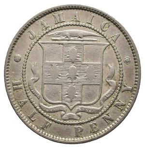 obverse: JAMAICA - Victoria queen - Half Penny 1891