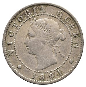 reverse: JAMAICA - Victoria queen - Half Penny 1891