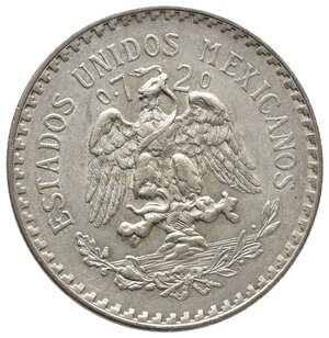 reverse: MESSICO  1 Peso argento 1938