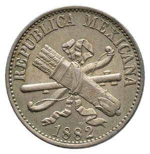 reverse: MESSICO 5 Centavos 1882