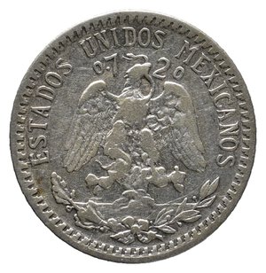 reverse: MESSICO 20 Centavos argento 1928