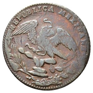 reverse: MESSICO 1/4 real 1836