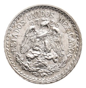 reverse: MESSICO 10 Centavos argento 1927 QFDC