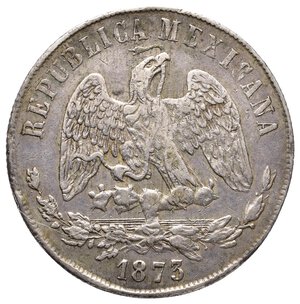 reverse: MESSICO 1 Peso argento 1873