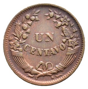 obverse: PERU  1 Centavo 1948