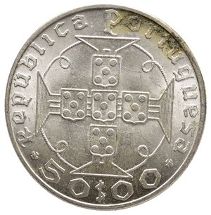 obverse: SAN TOME  E PRINCE 50 Escudos argento 1970
