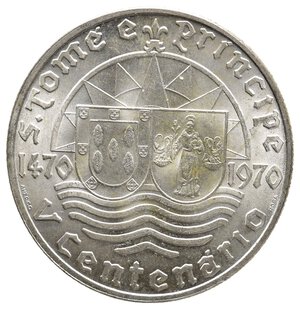 reverse: SAN TOME  E PRINCE 50 Escudos argento 1970