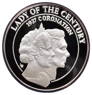 obverse: TURKS AND CAICOS ISLANDS 5 Crowns argento 1997 Proof