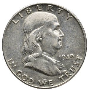 obverse: U.S.A.  Half Dollar Franklyn  argento 1949