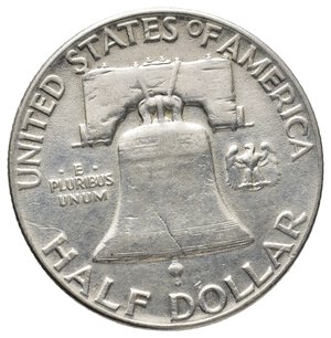 reverse: U.S.A.  Half Dollar Franklyn  argento 1949