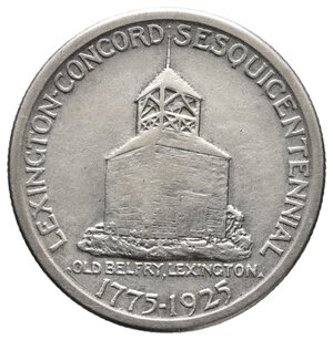 reverse: U.S.A.  Half Dollar Lexington  argento 1925