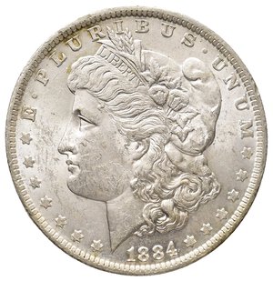 obverse: U.S.A.  1 Dollaro argento Morgan 1884 O  FDC QFDC