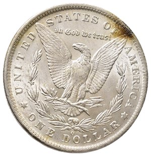 reverse: U.S.A.  1 Dollaro argento Morgan 1884 O  FDC QFDC