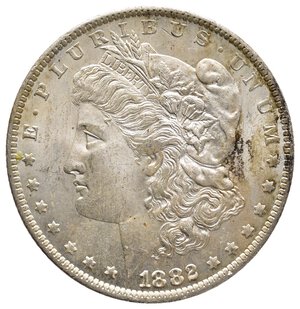 obverse: U.S.A.  1 Dollaro argento Morgan 1882 O  FDC QFDC