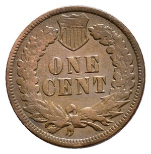 reverse: U.S.A.  1 Cent Indiano 1891