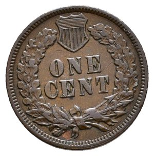 reverse: U.S.A.  1 Cent Indiano 1892