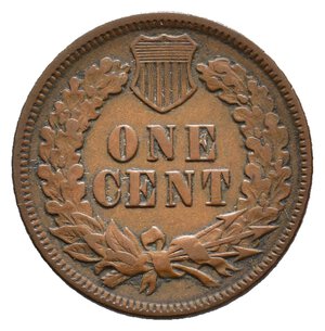 reverse: U.S.A.  1 Cent Indiano 1893