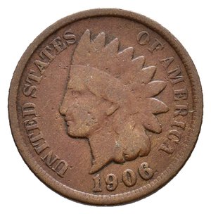 obverse: U.S.A.  1 Cent Indiano 1906