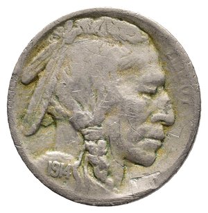 obverse: U.S.A.  5 Cents Bisonte 1914