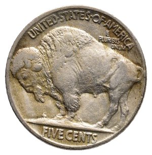 reverse: U.S.A.  5 Cents Bisonte 1919