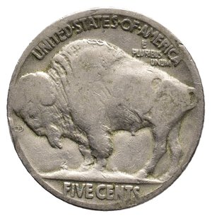 reverse: U.S.A.  5 Cents Bisonte 1936