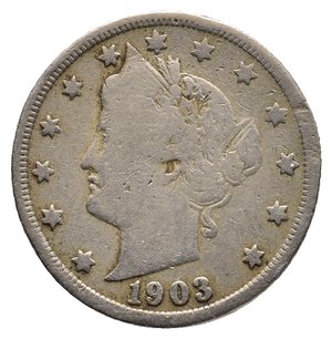 obverse: U.S.A.  5 Cents 1903