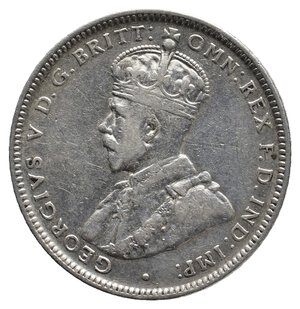 reverse: AUSTRALIA  - George V - Shilling argento 1917