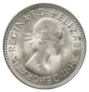 reverse: AUSTRALIA  Shilling argento 1961