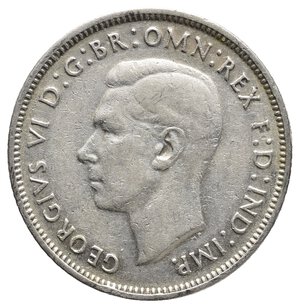 reverse: AUSTRALIA  - George VI - Florin argento 1944
