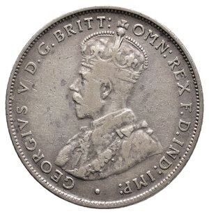 reverse: AUSTRALIA  - George V - Florin argento 1936