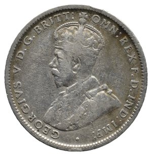 reverse: AUSTRALIA  - George V - Shilling argento 1920