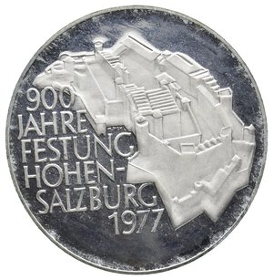 reverse: AUSTRIA  100 Schilling argento 1977 Proof
