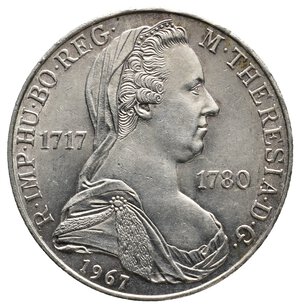 obverse: AUSTRIA  25 Schilling argento 1967 Maria Theresia