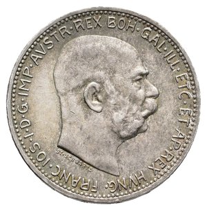 reverse: AUSTRIA  - Franz Joseph -1 Corona  argento  1914