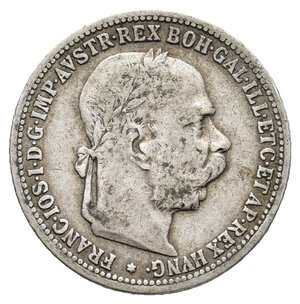 reverse: AUSTRIA  - Franz Joseph -1 Corona  argento  1893