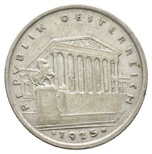 reverse: AUSTRIA  1 schilling argento 1925