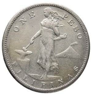 obverse: FILIPPINE  1 Piso argento 1907