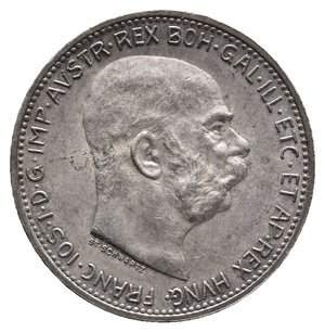 reverse: AUSTRIA  - Franz Joseph -1 Corona  argento  1913