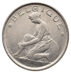 reverse: BELGIO - 2 francs 1923