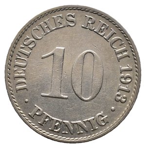 obverse: GERMANIA - 10 Reichpfennig 1913 A